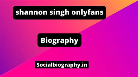 shannon singh onlyfans|Love Islands Shannon Singh returning to OnlyFans just four。